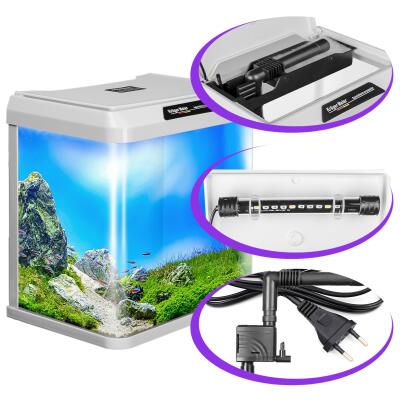 Акваріум Kruger Meier Como Aquarium 16л білий 32x22x32,5см (R320)