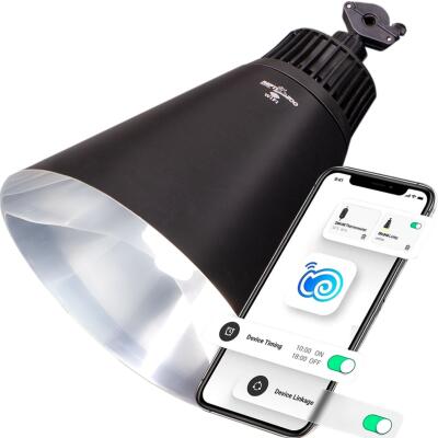 Світильник глибокий рефлекторний з Wi-Fi Repti-Zoo Smart Wi-Fi Deep Lamp L 150W (ZRL02LB)