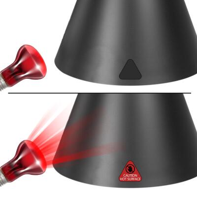 Світильник глибокий рефлекторний з Wi-Fi Repti-Zoo Smart Wi-Fi Deep Lamp L 150W (ZRL02LB)