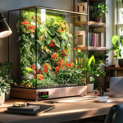 Нагрівальний мат з термостатом Terrario Amantea 2.0 7W 28x15см