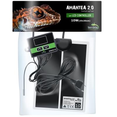 Нагрівальний мат з термостатом Terrario Amantea 2.0 10W 30x20см