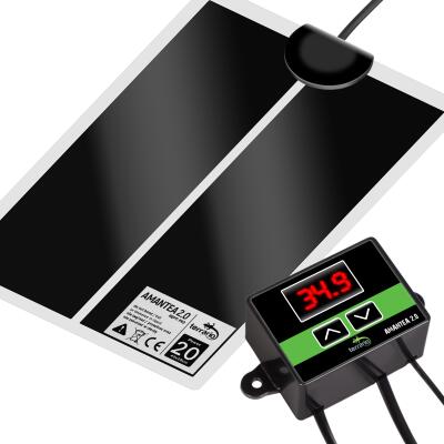 Нагревательный мат с термостатом Terrario Amantea 2.0 20W 20W 42x28см