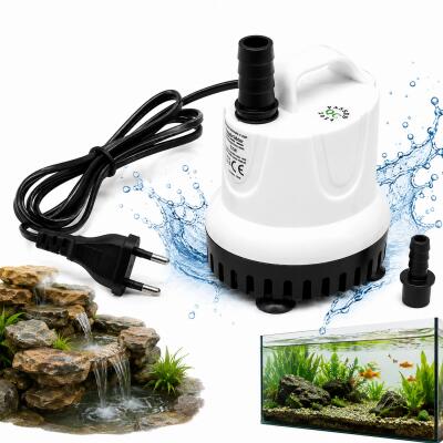 Помпа подъемная с низким погружением Kruger Meier ClearGenix 1200 л/ч для фонтанов, аквариумов, емкостей