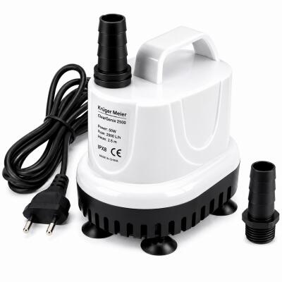 Помпа підйомна з низьким зануренням Kruger Meier ClearGenix 2500 л/г для фонтанів, акваріумів, ємностей