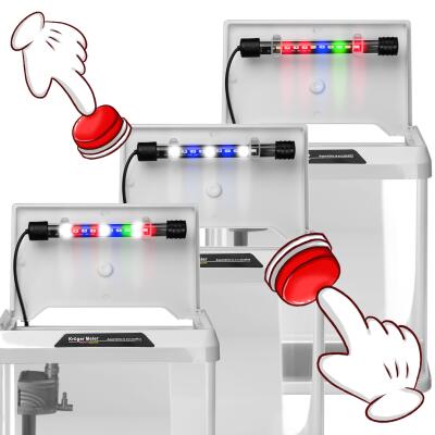 Аквариум Kruger Meier Como Aquarium 7л белый 23x15,5x25см (R230KM) 