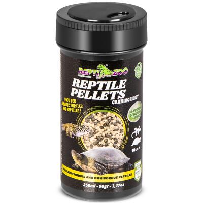 Корм и витамины для хищных рептилий Repti-Zoo Reptile Pellets 250мл.