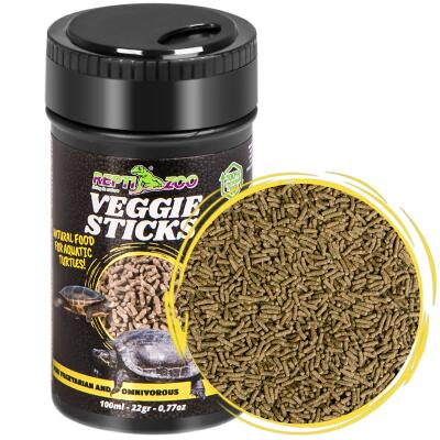 Корм растительный для черепах с витаминами Repti-Zoo Veggie Sticks 100 мл.