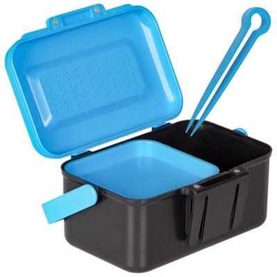 Двойной контейнер для живого корма Terrario Live Food Box 13x9x7см