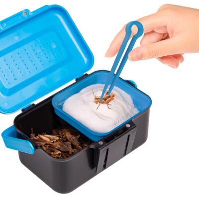 Двойной контейнер для живого корма Terrario Live Food Box 13x9x7см