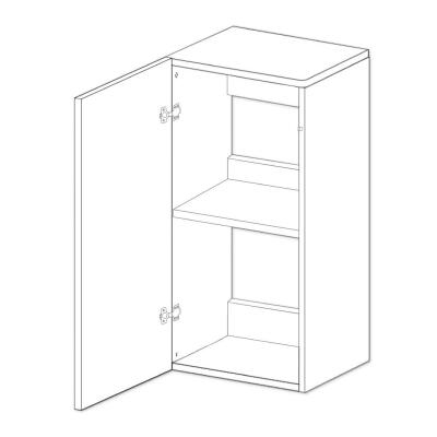 Аквариумная тумба Dupla Cube Stand 80 High gloss white 45x45x90см (80912)