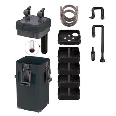 Зовнішній фільтр Aqua Nova з UV стерилізатором до 300л (XCF-1500)