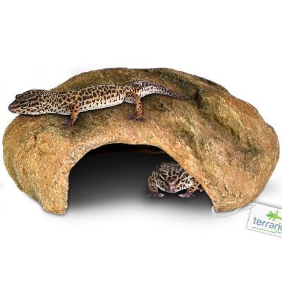 Декорація пещера Terrario Gecko Cave M 21x17x8см (24178)
