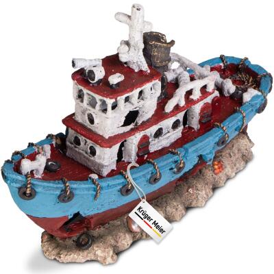 Декорація корабель Kruger Meier Shipwreck 28x9x18см (301220)