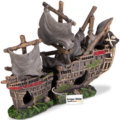 Декорація піратський корабель Kruger Meier Pirate Ship 25x6x16см (251017)