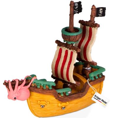 Декорація піратський корабель Kruger Meier Pirate Ship S 16x6x15см (16614)