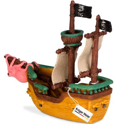 Декорація піратський корабель Kruger Meier Pirate Ship S 16x6x15см (16614)