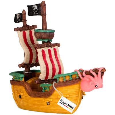 Декорація піратський корабель Kruger Meier Pirate Ship S 16x6x15см (16614)