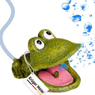 Декорація весела жаба Kruger Meier Froggy Bubble 11x8x5см (1185)