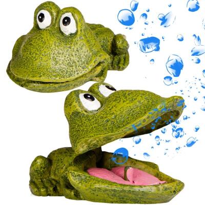 Декорація весела жаба Kruger Meier Froggy Bubble 11x8x5см (1185)