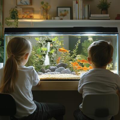 Декорація піскопад для акваріума Kruger Meier Waterfall XL 20x15x31см (191829)