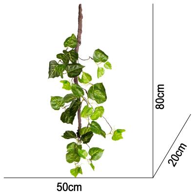 Искусственное растение, свисающий плющ Terrario 80см (354)