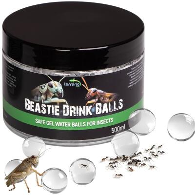 Вода в шариках для насекомых Terrario Beastie Drink Balls 500мл.