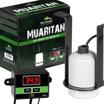 Світильник керамічний патрон з термостатом Terrario Muaritan Temperature Control 200W