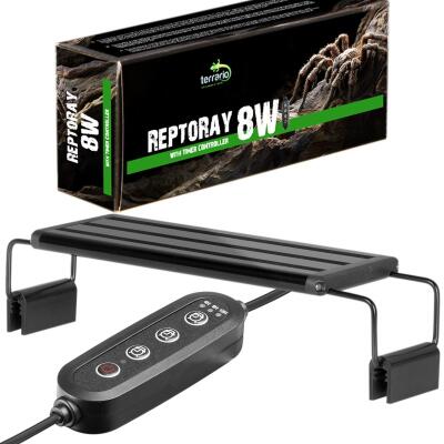 Светильник LED 20-30см для террариумов с контроллером времени Terrario ReptoRay 8W