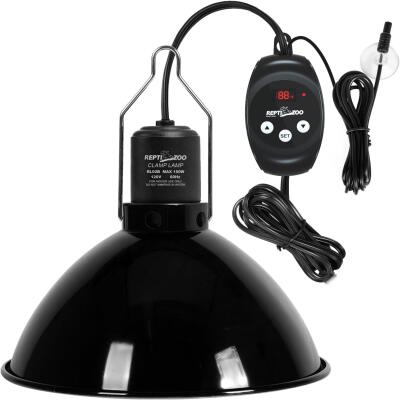 Світильник глибокий рефлекторний з термостатом Repti-Zoo 150W (RL02BTC)