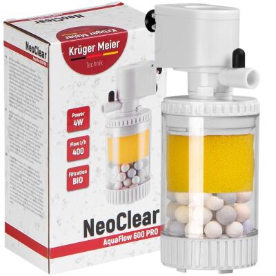 Внутренний фильтр Kruger Meier NeoClear 600 с биофильтрацией для аквариумов 20-40 литров