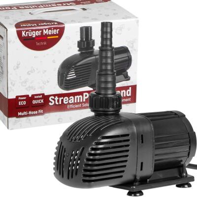 Енергоефективний насос для ставка Kruger Meier StreamPulse Pond 4000 л/год із захистом