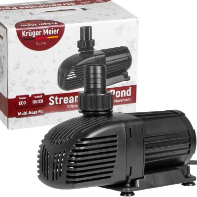 Енергоефективний насос для ставка Kruger Meier StreamPulse Pond 6000 л/год із захистом