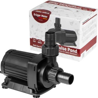 Енергоефективний насос для ставка Kruger Meier StreamPulse Pond 13000 л/год із захистом