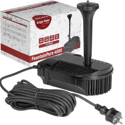 Фонтан-фильтр для пруда Kruger Meier FountainPure 4000 - 3 в 1: насос, фильтр, фонтан (3000 л/ч)