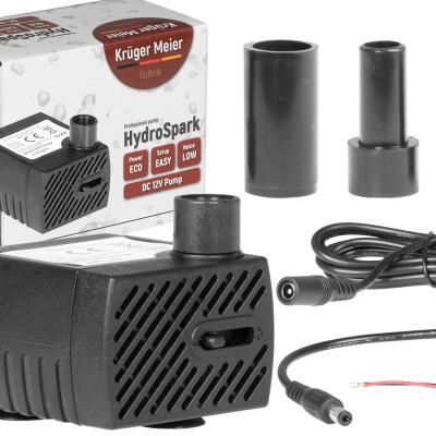 Помпа подъемная Kruger Meier HydroSpark 350 - мини насос 12V, 220 л/ч