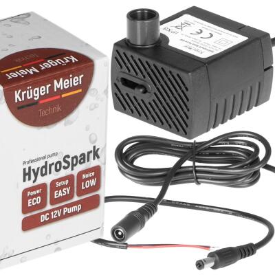 Помпа подъемная Kruger Meier HydroSpark 450 - мини насос 12V, 300 л/ч