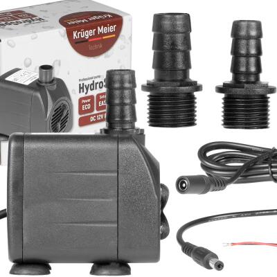 Помпа подъемная Kruger Meier HydroSpark 1750 – мини насос 12V, 1500 л/час