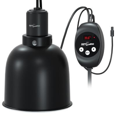 Светильник с глубоким рефлектором и термостатом Repti-Zoo RL04DTC 100W, с функцией dimming для террариума