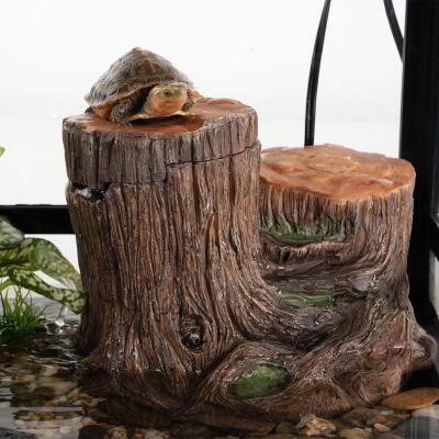 Декоративный фильтр-водопад Repti-Zoo Turtle Filter Tree (GLB10) в форме корня для амфибий и террариумов до 70 литров