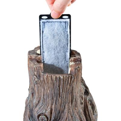 Декоративный фильтр-водопад Repti-Zoo Turtle Filter Tree (GLB10) в форме корня для амфибий и террариумов до 70 литров