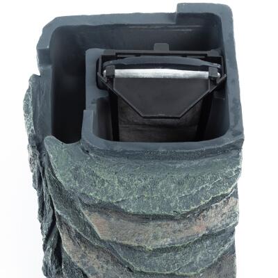 Декоративный фильтр-водопад Repti-Zoo Turtle Filter Rock GLB09 в форме скалы для черепах, крабов и амфибий (350 л/ч, до 90 литров)