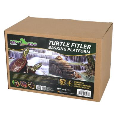 Декоративный фильтр-водопад Repti-Zoo Turtle Filter Rock GLB09 в форме скалы для черепах, крабов и амфибий (350 л/ч, до 90 литров)