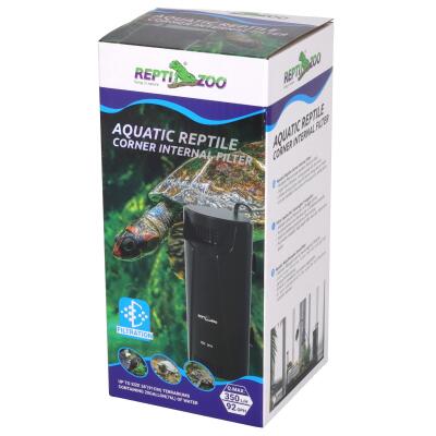 Внутренний фильтр Repti-Zoo Aquatic Corner Filter (GLB08) для террариумов с черепахами, рыбами и амфибиями (350 л/ч, до 76 литров)