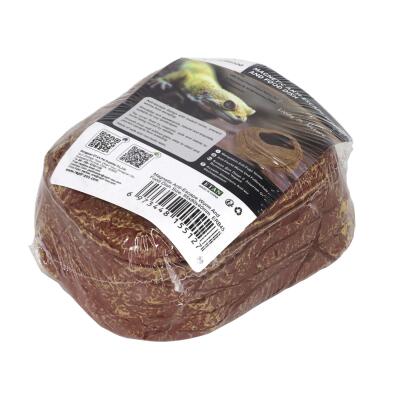 Миска магнитная для живого корма Repti-Zoo Magnetic Food Dish 9×7×4 см (ERB45) с имитацией скалы для террариумов