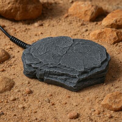 Нагрівальний камінь з регулятором температури Repti-Zoo Dimmer Heat Rock 12W 20x27x3 см (AHR0612P) для тераріумів