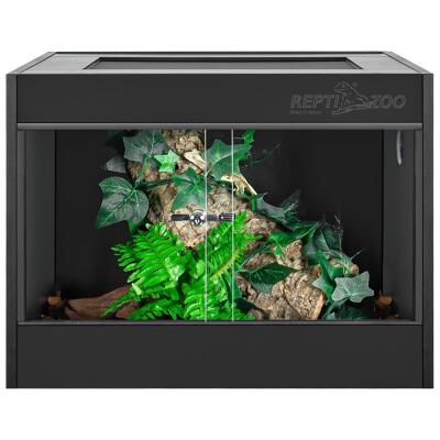 Террариум из ПВХ Repti-Zoo Terrarium PVC 60x45x45 см (CN604545PN) стеклянной дверцей для рептилий и амфибий