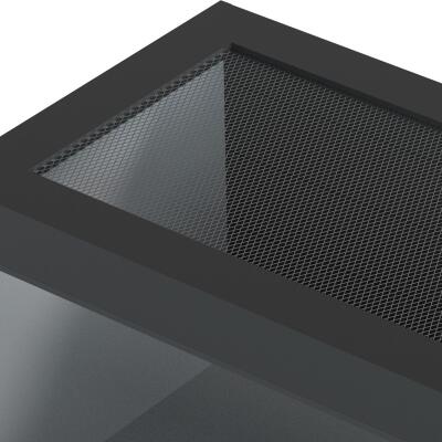 Террариум из ПВХ Repti-Zoo Terrarium PVC 60x45x45 см (CN604545PN) стеклянной дверцей для рептилий и амфибий