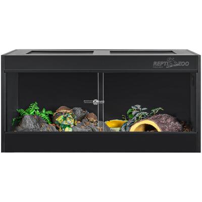 Террариум из ПВХ Repti-Zoo Terrarium PVC 90x45x45 см (CN904545PN) с стеклянными дверцами для рептилий и амфибий