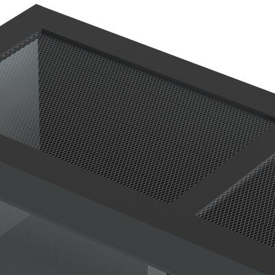 Террариум из ПВХ Repti-Zoo Terrarium PVC 90x45x45 см (CN904545PN) с стеклянными дверцами для рептилий и амфибий