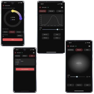 Світильник Chihiros B-Series B80 LED 80-100 см розумне RGB-освітлення для акваріума